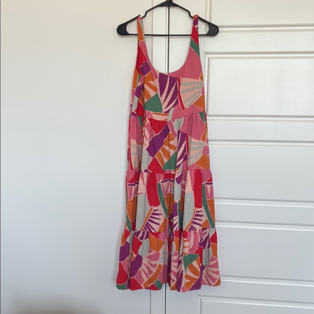 Mister Zimi Colorful Geometric Print Women's Dress
